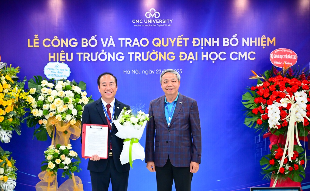 Ông Nguyễn Thanh Tùng giữ chức vụ Hiệu trưởng Trường Đại học CMC - 1 Ông Nguyễn Thanh Tùng giữ chức vụ Hiệu trưởng Trường Đại học CMC - 1
