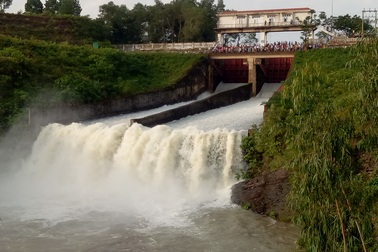 Hà Tĩnh mở tràn hồ Kẻ Gỗ đề phòng bão số 7 gây lũ chồng lũ