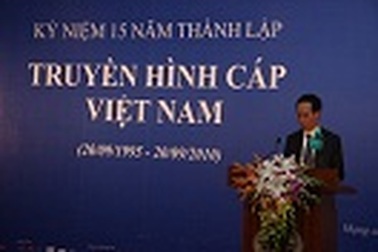 Truyền hình Cáp Việt Nam VCTV kỷ niệm 15 năm ngày thành lập.