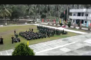 Không khí bầu cử tại tổ bầu cử số 5 - Trung đoàn 152, Quân Khu 9