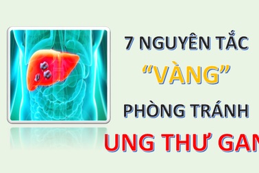 Những “nguyên tắc vàng” giúp bảo vệ cơ thể khỏi ung thư gan