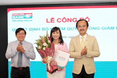 Tân CEO của Kienlongbank là một "nữ tướng"