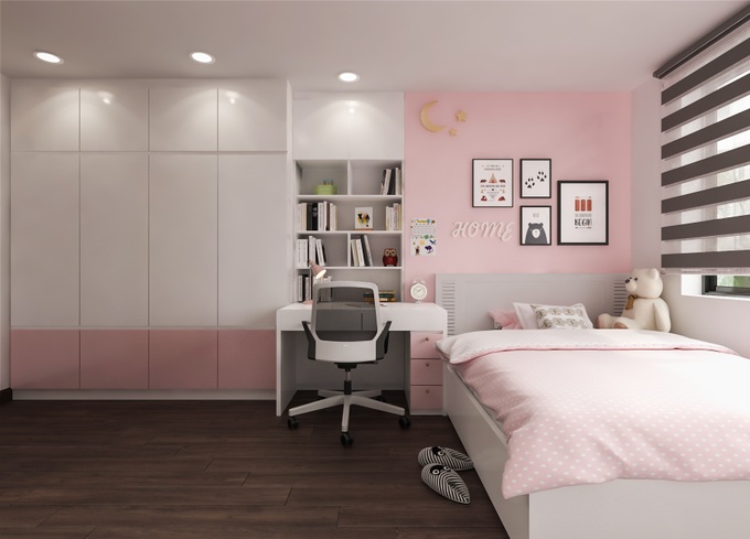 Ngỡ ngàng với diện mạo mới của căn hộ chung cư 100m² ở Ecolifety Tây Hồ sau khi được kiến trúc sư tư vấn cải tạo với chi phí 187 triệu - Ảnh 12. Ngỡ ngàng với diện mạo mới của căn hộ chung cư 100m² ở Ecolifety Tây Hồ sau khi được kiến trúc sư tư vấn cải tạo với chi phí 187 triệu - Ảnh 12.
