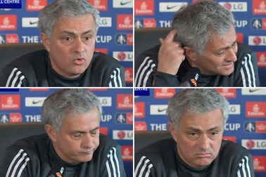 HLV Mourinho: “Tôi không chạy trốn, khóc lóc vì sự la ó”
