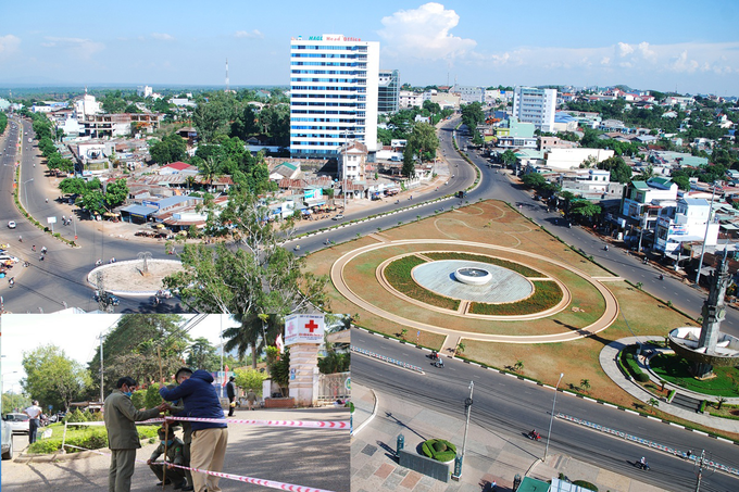 Gia Lai: TP. Pleiku thực hiện giãn cách theo chỉ thị 16 - Ảnh 1.