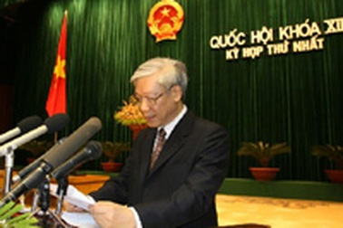 Sáng nay khai mạc kỳ họp đầu tiên Quốc hội khoá XII 