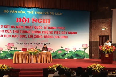 Hội nghị sơ kết 5 năm thực hiện ngày Quốc tế Hạnh phúc