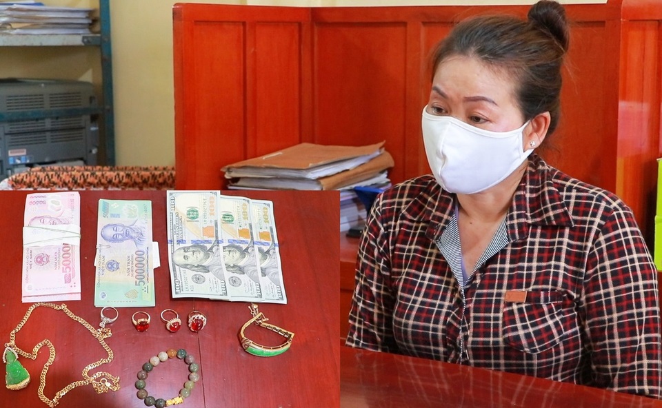 Nữ giúp việc trộm vàng, tiền của gia chủ để... mua đất - 1 Nữ giúp việc trộm vàng, tiền của gia chủ để... mua đất - 1