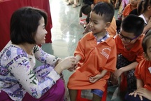 Lễ khai giảng đặc biệt tại ngôi trường dành cho trẻ khuyết tật