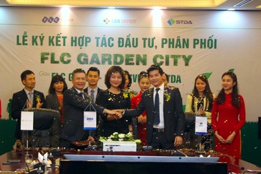 FLC GROUP, CENINVEST & STDA kí kết hợp tác đầu tư phân phối FLC Garden City