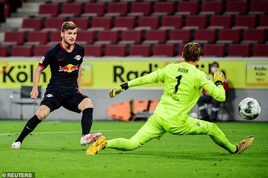 Timo Werner ghi bàn, Leipzig đòi lại vị trí thứ 3 ở Bundesliga