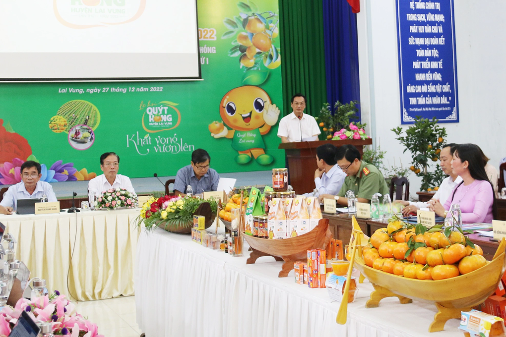 Lần đầu tổ chức lễ hội loại quả chín vàng ươm, Tết ai cũng mê - 1 Lần đầu tổ chức lễ hội loại quả chín vàng ươm, Tết ai cũng mê - 1