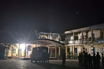 Cháy trường mầm non ở Lào Cai, nghi một phụ nữ tử vong