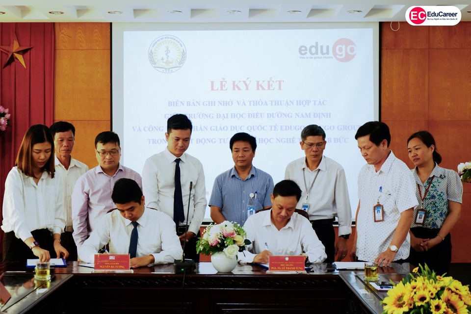 EduGo Group ký kết thỏa thuận hợp tác với Trường ĐH Điều Dưỡng Nam Định - 1 EduGo Group ký kết thỏa thuận hợp tác với Trường ĐH Điều Dưỡng Nam Định - 1