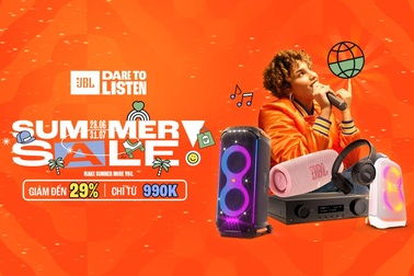Chương trình khuyến mãi JBL Summer Sale: Ưu đãi lên đến hàng triệu đồng