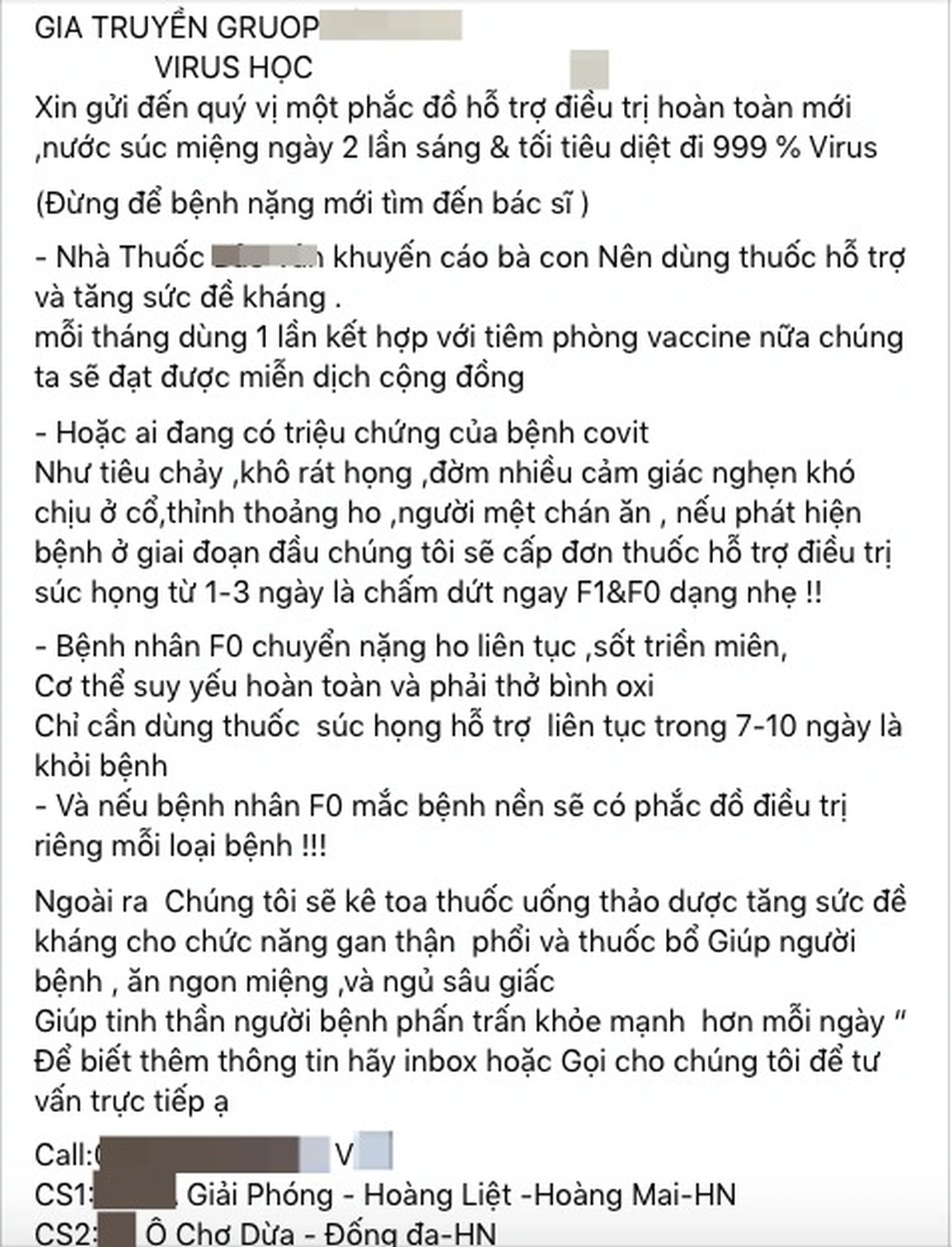 Giật mình thuốc chữa Covid-19 gia truyền 4 đời, nặng mấy cũng khỏi! - 1 Giật mình thuốc chữa Covid-19 gia truyền 4 đời, nặng mấy cũng khỏi! - 1