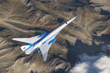 Hé lộ thiết kế của chuyên cơ Không lực Một bay với tốc độ siêu âm