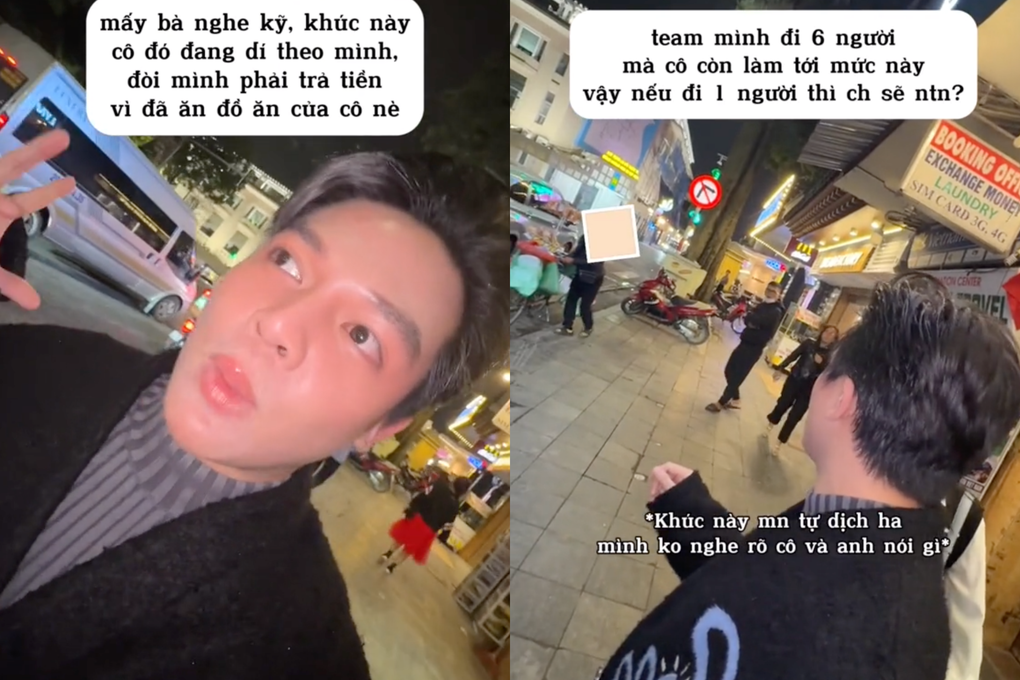 Thêm người bán hàng rong ở Hà Nội bị tố chặt chém khách Tây túi bánh rán - 3