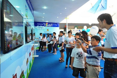 Thú vị học sinh thi toán trên… TV