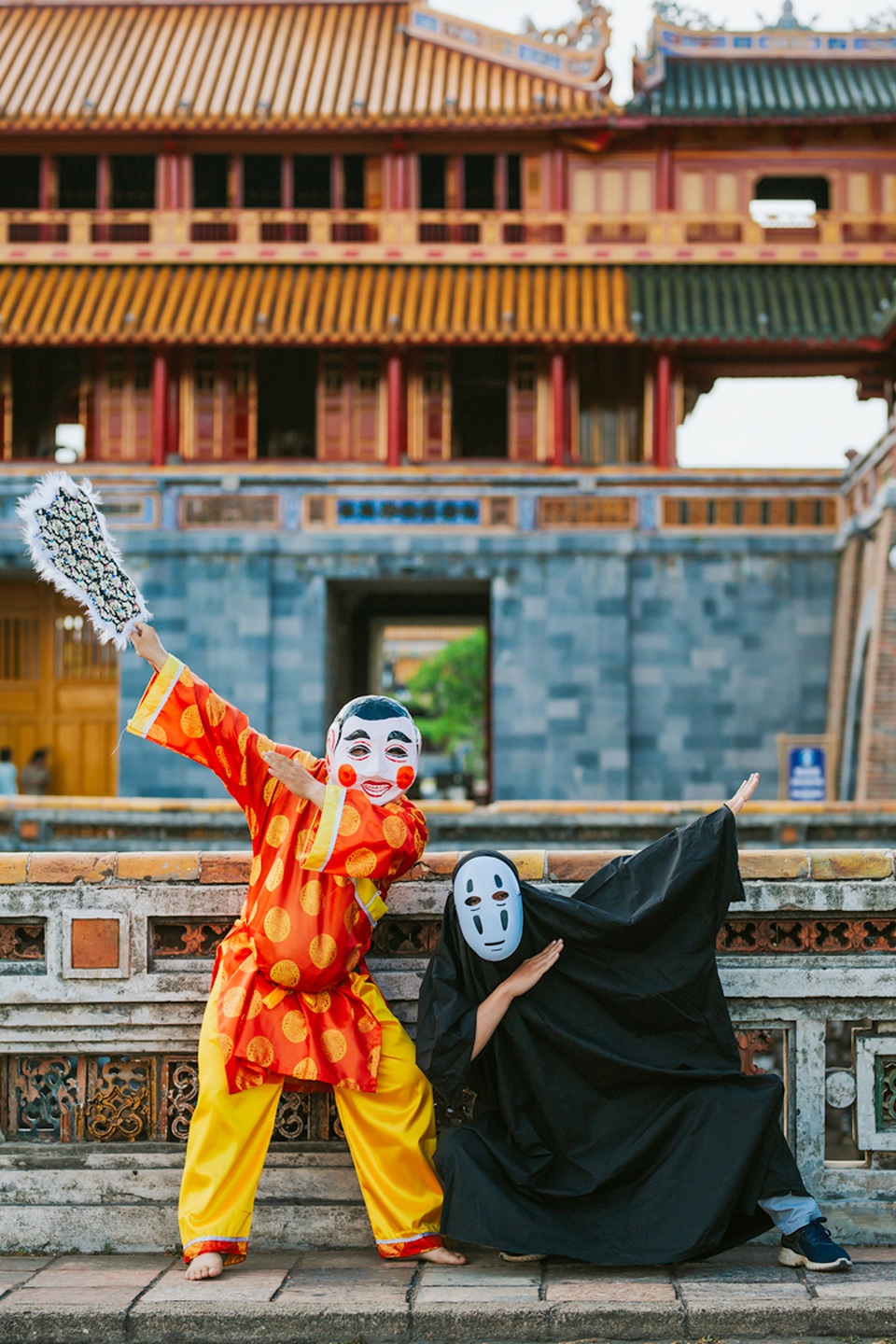 Huế trở nên vui nhộn qua lăng kính Vô diện - 2 Huế trở nên vui nhộn qua lăng kính Vô diện - 2