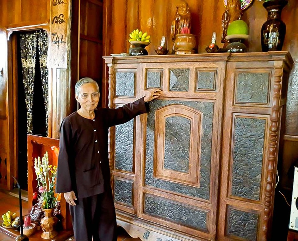 Choáng ngợp biệt phủ 6 tỷ đồng làm từ 4.000 cây dừa của lão nông miền Tây - 9