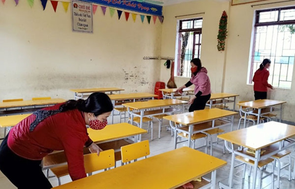 240 trường học trưng dụng cách ly y tế được làm sạch, sẵn sàng đón học sinh - 4 240 trường học trưng dụng cách ly y tế được làm sạch, sẵn sàng đón học sinh - 4