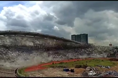 Sân Shah Alam bị phá bỏ
