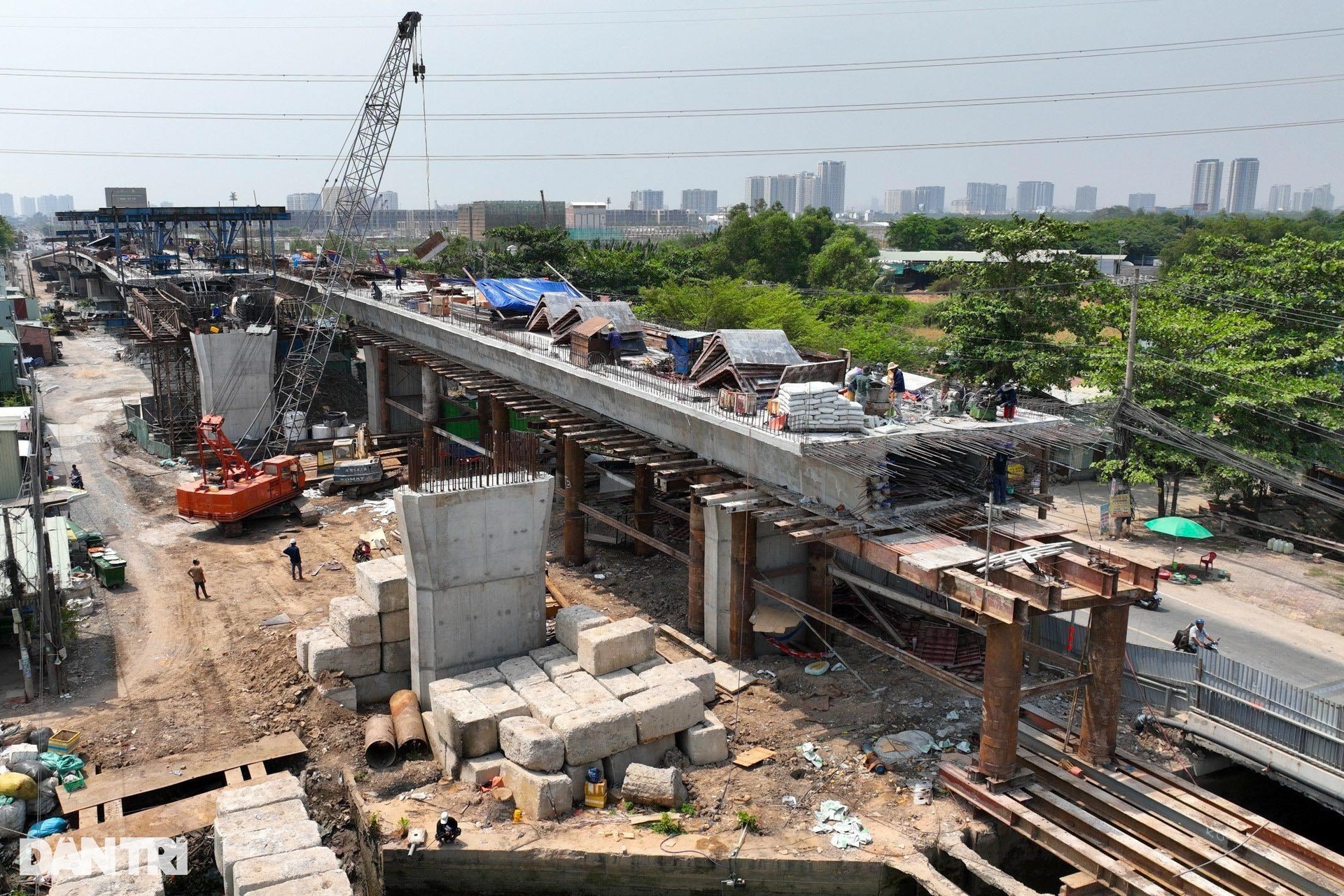 Cầu hơn 900 tỷ đồng ở TP Thủ Đức dần hoàn thiện sau nhiều năm bỏ hoang - 5 Cầu hơn 900 tỷ đồng ở TP Thủ Đức dần hoàn thiện sau nhiều năm bỏ hoang - 5