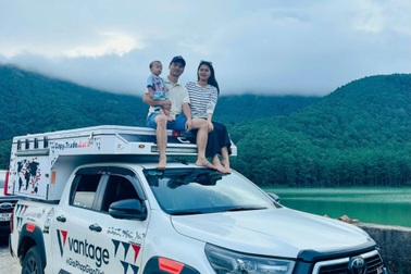 Gia đình ở TPHCM du lịch 10 ngày bằng "nhà di động" 1,5 tỷ đồng mừng 2/9