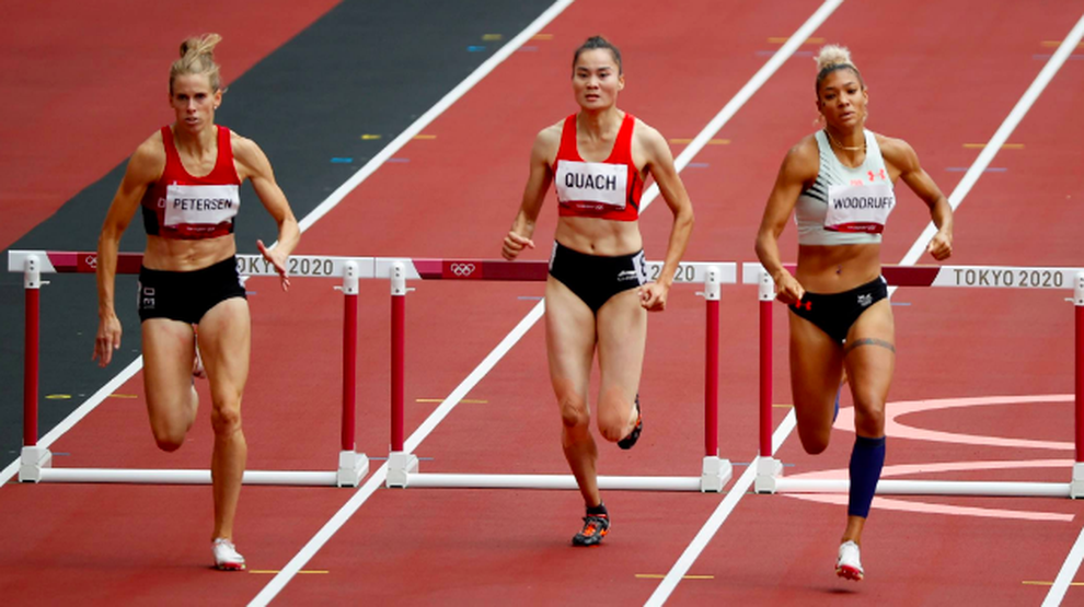 Quách Thị Lan giữ vững thành tích trong nhóm đầu châu Á tại Olympic - 1 Quách Thị Lan giữ vững thành tích trong nhóm đầu châu Á tại Olympic - 1