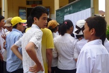 Thí sinh Thanh Hóa, Quảng Nam thi vào lớp 10 