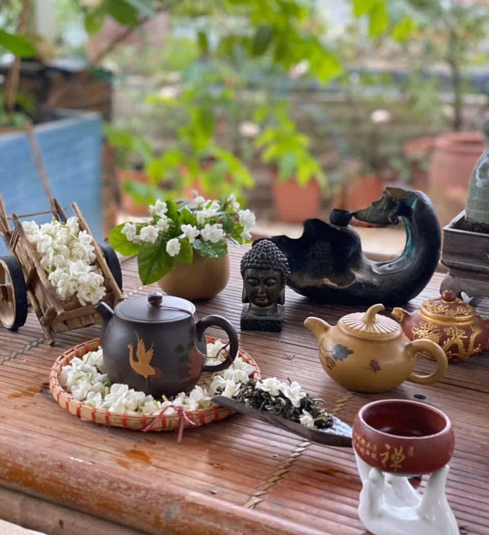 Những công dụng bất ngờ của trà hoa nhài - 1 Những công dụng bất ngờ của trà hoa nhài - 1