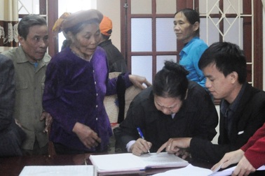 Vụ phường “xin” tiền đền bù của dân: Trả lại tiền cho dân