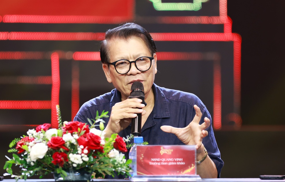 People's Artist Quang Vinh reveals musical challenge at Hanoi Singing 2025 - 2 NSND Quang Vinh tiết lộ thử thách âm nhạc tại Tiếng hát hà nội 2025 - 2