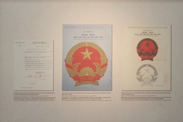 Bộ sưu tập bản phác thảo mẫu Quốc huy Việt Nam là bảo vật quốc gia