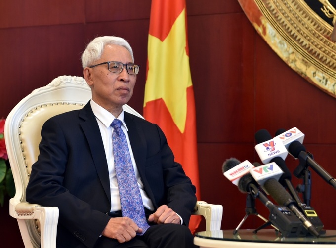 Đại sứ Việt Nam tại Trung Quốc Phạm Sao Mai.