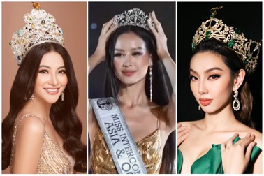 3 mỹ nhân Việt giành vương miện tại cuộc thi hoa hậu quốc tế