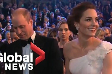 Vợ chồng Kate Middleton dự giải BAFTA