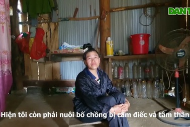 Nỗi cùng cực của người phụ nữ góa gồng gánh con thơ và bố chồng tâm thần