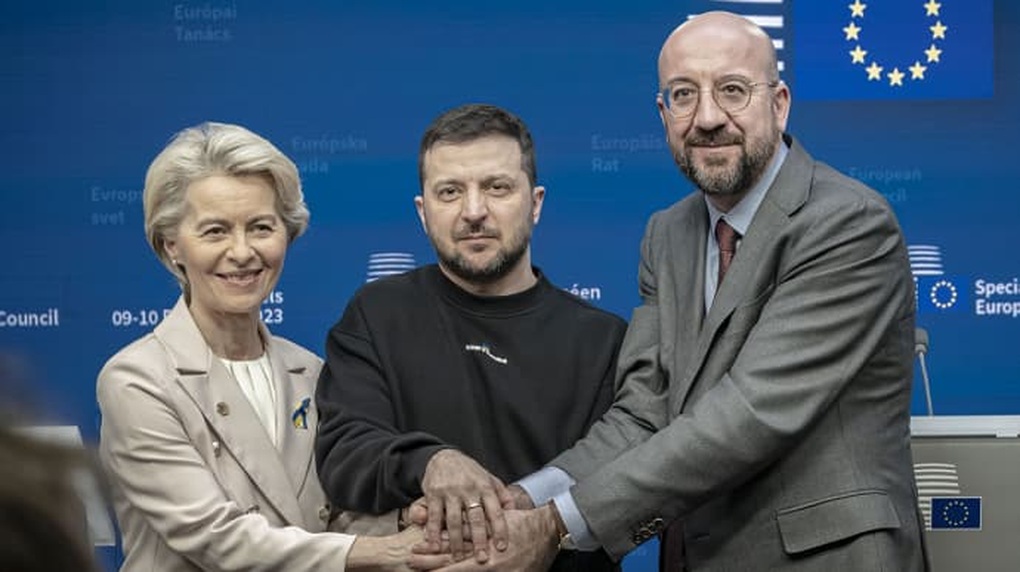Ukraine ký thỏa thuận an ninh với EU - 1