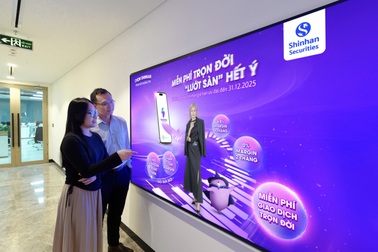 Chứng khoán Shinhan gia hạn ưu đãi “Miễn phí trọn đời” đến cuối năm 2025