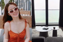 Midu hé lộ cuộc sống hôn nhân trong căn hộ sang trọng cùng chồng thiếu gia