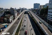 Thông xe đường vành đai 2 trên cao đoạn Ngã Tư Sở - Trường Chinh