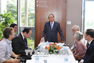 Thủ tướng thăm Trung tâm quốc tế Khoa học và Giáo dục liên ngành tại Bình Định