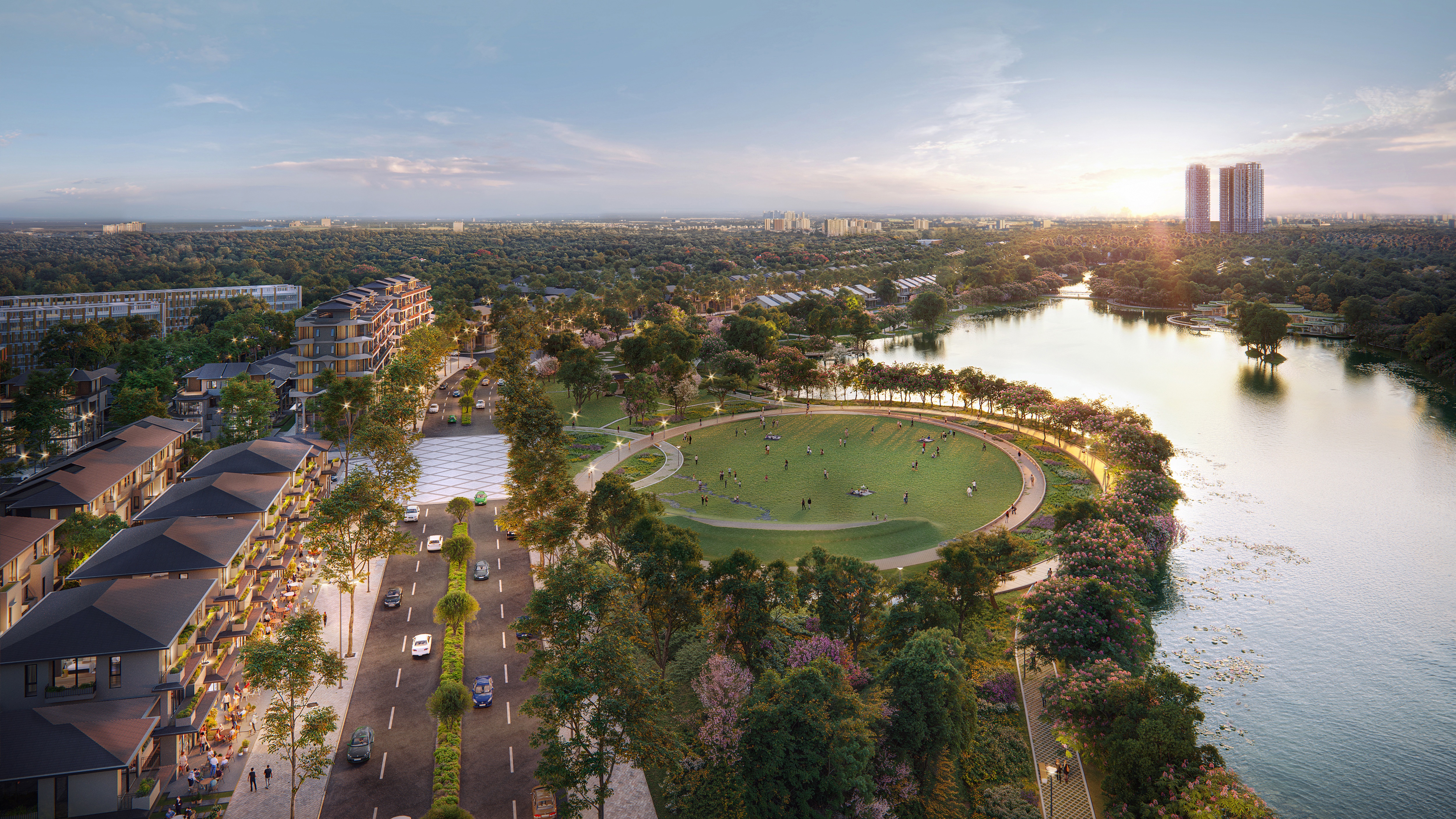 A TA coopera com o Ecopark para distribuir o projeto Eco Retreat - 2 TA hợp tác Ecopark, phân phối dự án Eco Retreat - 2