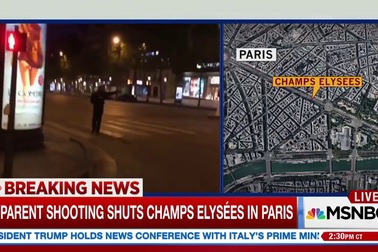 Tấn công khủng bố tại thủ đô Paris, 1 cảnh sát thiệt mạng