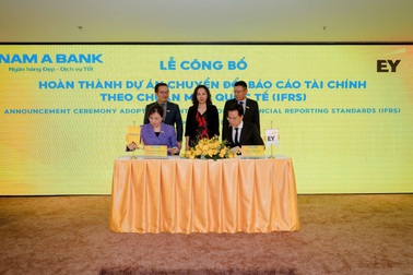 Nam A Bank tiên phong hoàn thành báo cáo tài chính theo chuẩn mực quốc tế IFRS