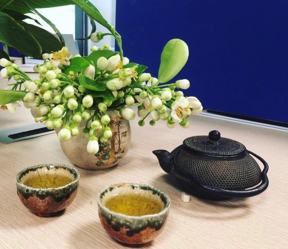 Tháng 3, ướp trà hoa bưởi - 3