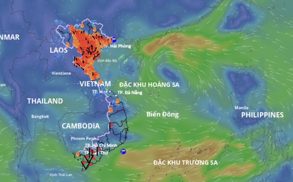 Bão Kajiki vừa tan, Biển Đông dự báo lại có áp thấp nhiệt đới - 1 Bão Kajiki vừa tan, Biển Đông dự báo lại có áp thấp nhiệt đới - 1