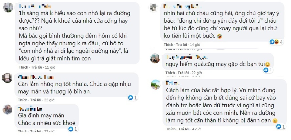 Tài xế giật mình bắt gặp em bé 2 tuổi lang thang lúc 1h sáng - 2 Tài xế giật mình bắt gặp em bé 2 tuổi lang thang lúc 1h sáng - 2
